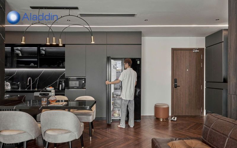 Aladdin đơn vị thiết kế, thi công tủ bếp uy tín, chất lượng